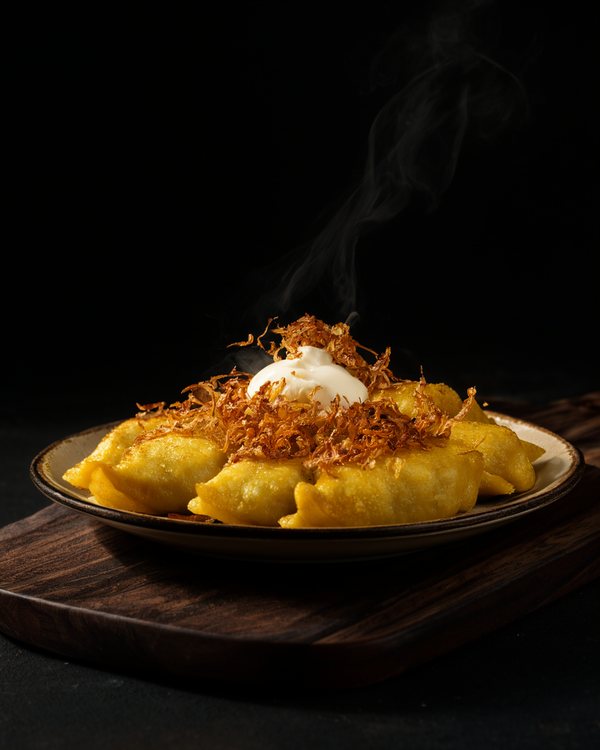 Pierogi z cebulką